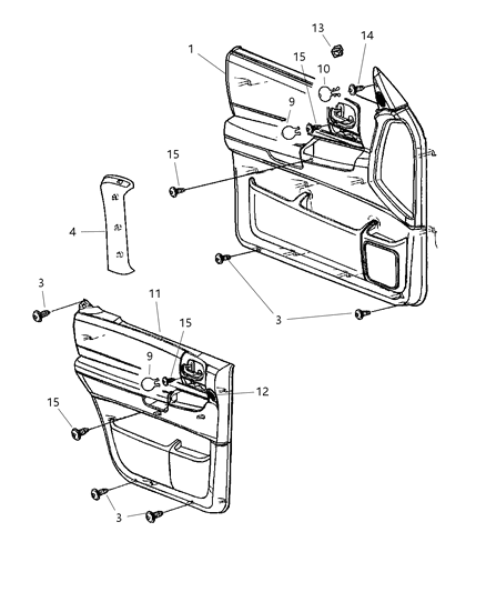 1993 Dodge Caravan Plug Mirror Access Infinity Diagram for 5HV05XDVAA