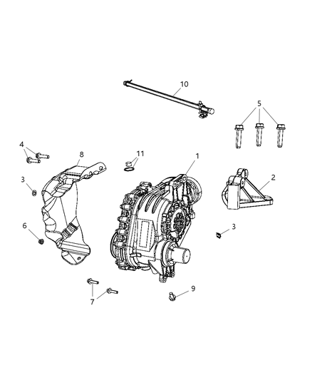 Shield Heat Diagram for 4809992AF