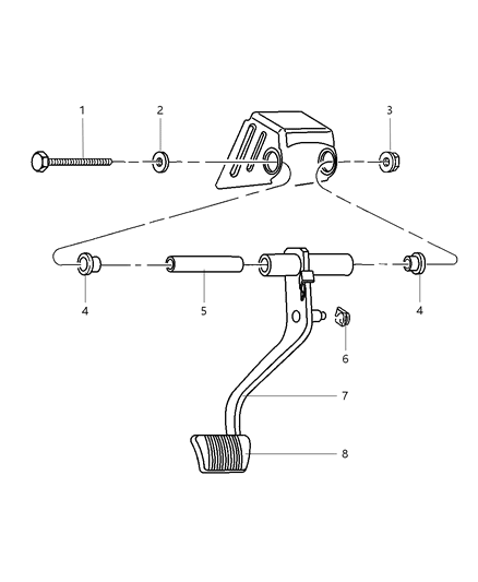 2025 Ram 3500 Bolt Hexagon Head M12X1.75X145 Diagram for 34201515