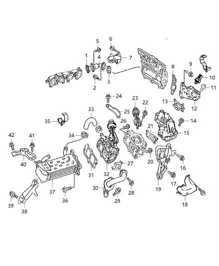 Bolt [M6X1.0X12.00] Diagram for 6104075AA