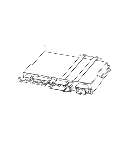 Memory Module Diagram for 68449010AB