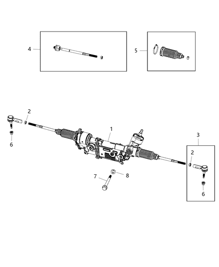 Gear Rack And Pinion Electric Diagram for R8242958AC