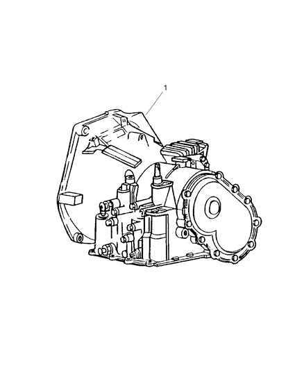 Transaxle Diagram for R4778716AB