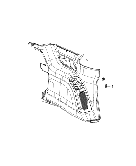 2018 Chrysler Pacifica Switch Vacuum Diagram for 6MF221X9AA