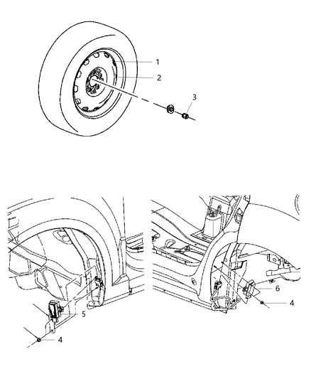 Wheel Aluminum Diagram for 1RA22GSAAA