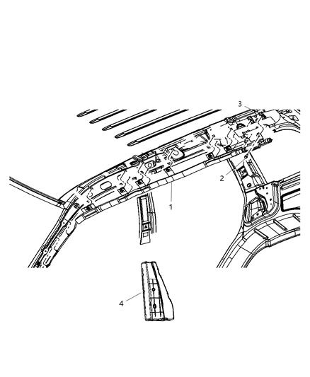 2012 Jeep Grand Cherokee Air Bag Seat Diagram for 5108022AB