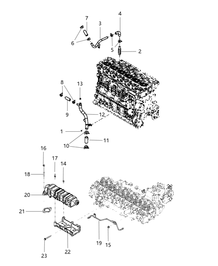 Connector Diagram for 68005219AA