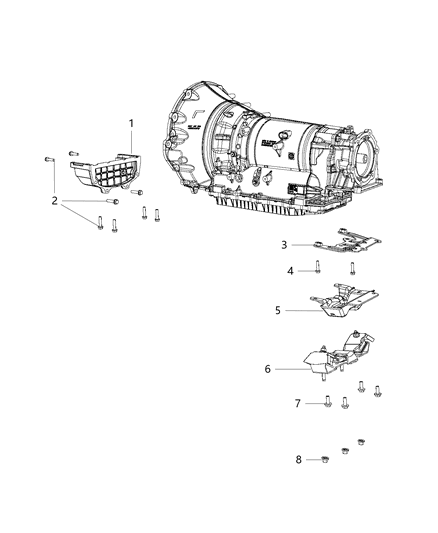 Insulator Diagram for 68264824AC