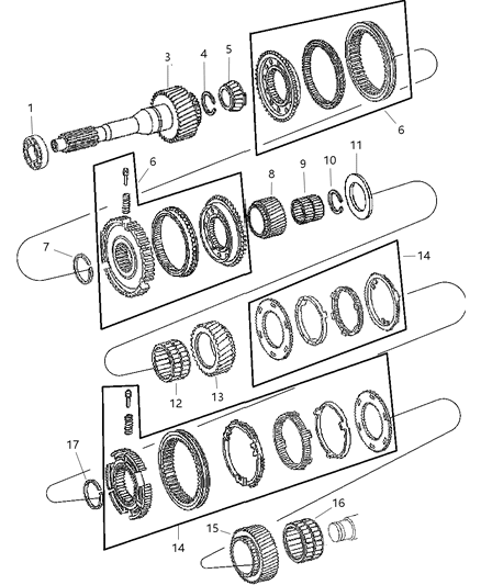 1995 Chrysler LHS Slinger Oil Diagram for 5170316AA