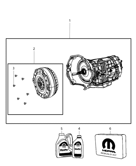 Transmission Diagram for RL109704AM