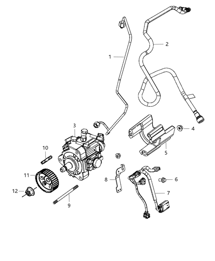 1986 Jeep J10 Stud Diagram for 68142901AA