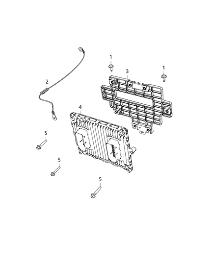 1985 Dodge Ramcharger Strap Ground Diagram for 68366240AD