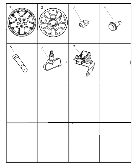Screw Hexagon Flange Head M4.8X1.59X11.00 Diagram for 6506476AA