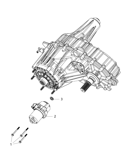 1985 Dodge Ramcharger Bolt Hexagon Flange Head Diagram for 68402287AA