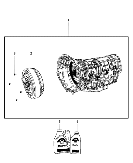 Converter Kit Torque Diagram for R8143186AB