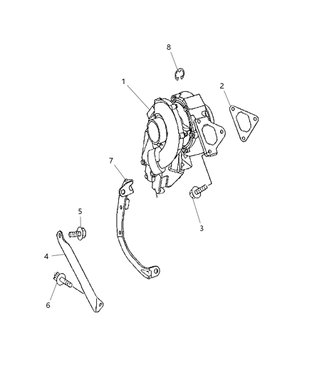 2025 Ram ProMaster 2500 Screw Diagram for 5073721AA