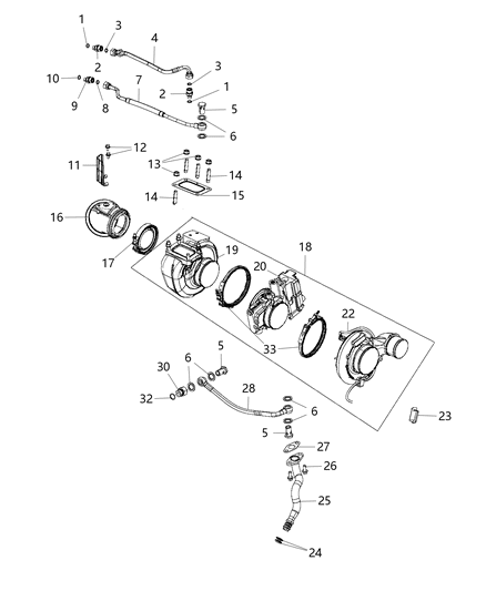 Heat Shield Diagram for 68211447AA