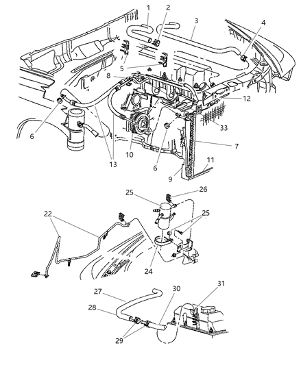 2000 Jeep Cherokee Orifice Liquid Line Diagram for 55036182