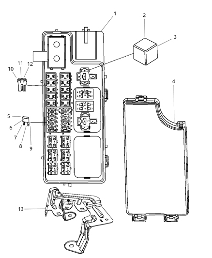Module Totally Integrated Power Diagram for R8048227AA