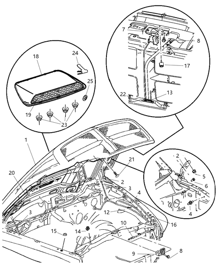 Ball Stud Diagram for 55276453AA