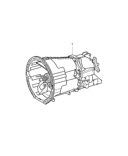 Transmission Diagram for 52104703AF