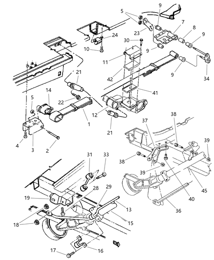 Screw, Parking Brake Lever Mounting Attaching HCU To Stud Diagram for 6100586