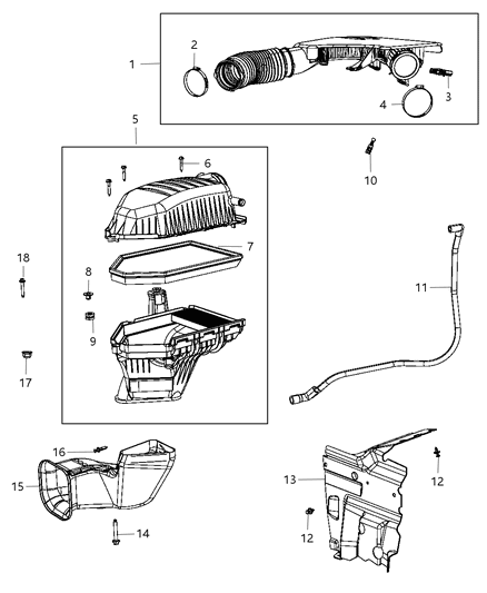 Panel Close Out Diagram for 68065531AE