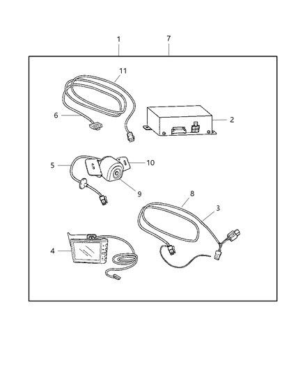 Harness Wiring Diagram for 5191905AA