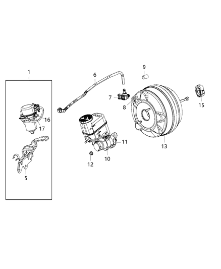 Bolt Hexagon Head M8X35 Diagram for 68122811AA