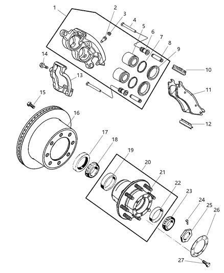 1984 Chrysler Executive Sedan Bolt Diagram for 5003466AA