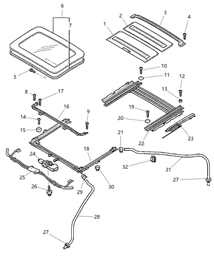 Screw Roof Lid Diagram for MR341026