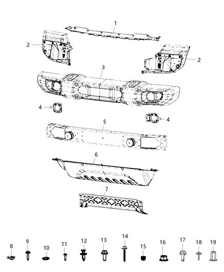 2022 Jeep Compass Cover Close - Out Diagram for 6QZ88RXFAB