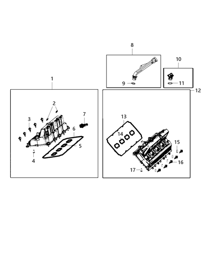 Cover Cylinder Head Right, Passenger Side Diagram for 53011261AC