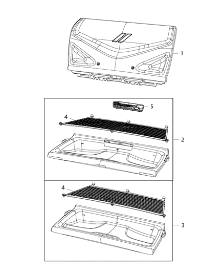 Panel Closeout Diagram for 6EQ84DX9AE