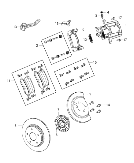 Shield Splash Diagram for 4721682AA