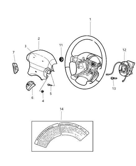 Wiring Radio Adapter Diagram for 4759876BA