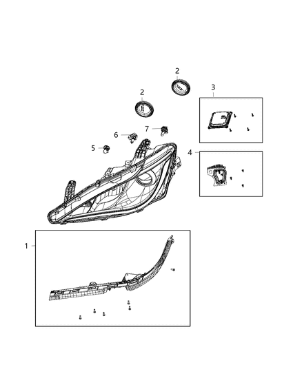 Bulb Diagram for L009005HLX