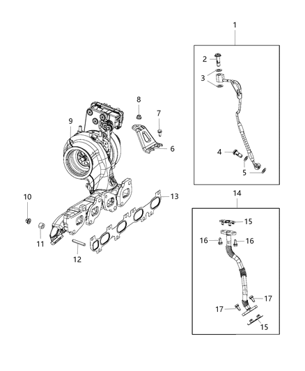 1988 Jeep J20 Stud Double Ended Stud Diagram for 68436392AA