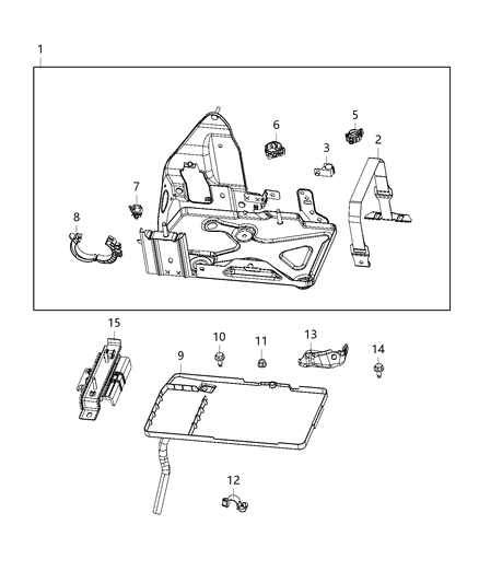 Bushing Diagram for 6106047AA