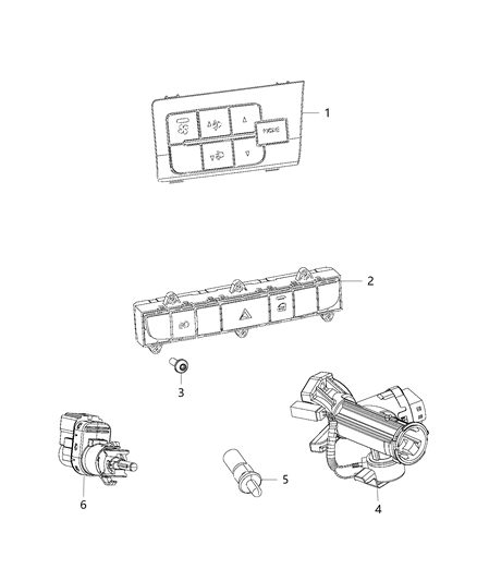 1998 Jeep Cherokee Switch Ignition Diagram for 68169676AB
