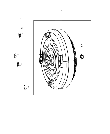 1990 Dodge Ramcharger Converter Kit Torque Diagram for 4753538AB