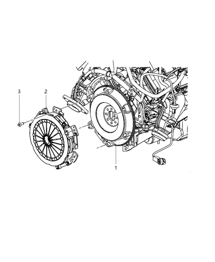 Pressure Plate Diagram for 5038119AH