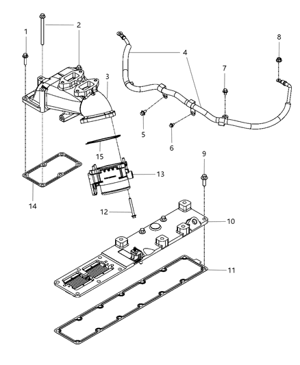 1996 Chrysler LHS Throttle Body Diagram for 68005259AA