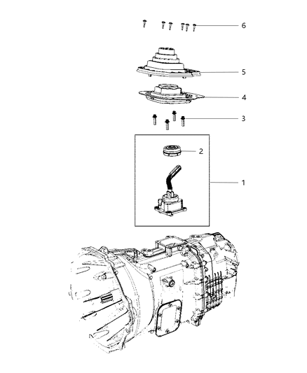 Bolt Hexagon Flange Head .190-16X1.00 Diagram for 6036727AA
