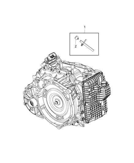 Vent Transmission Diagram for 5281370AA