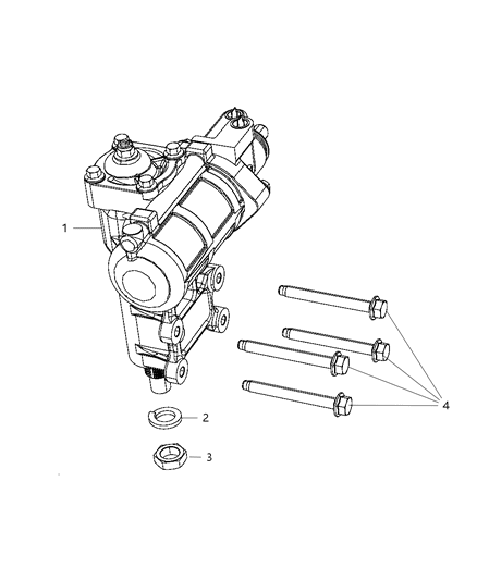 2025 Jeep Grand Wagoneer L Gear Power Steering Diagram for R2126348AC