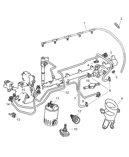 2023 Ram ProMaster 2500 Bracket Diagram for 5080446AA