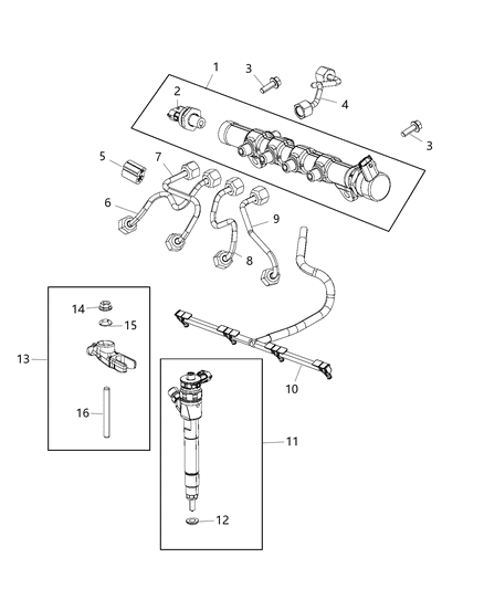 2022 Jeep Compass Damper Diagram for 68418029AA
