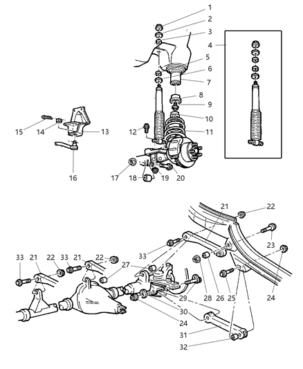 2025 Jeep Grand Wagoneer Nut Hexagon Flange Lock M14X1.50 Diagram for 6506264AA