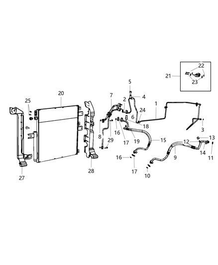 Clip M12.7 Diagram for 6510911AA